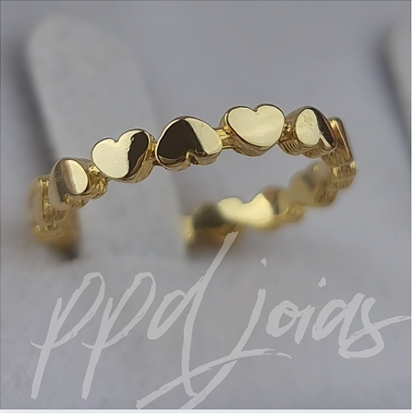 Aparador Coração - Ouro 18k