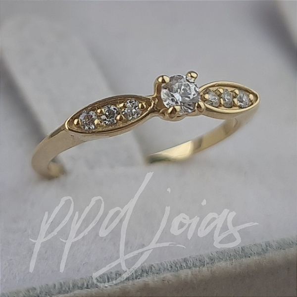 Solitário Laço Fit - Ouro 18k