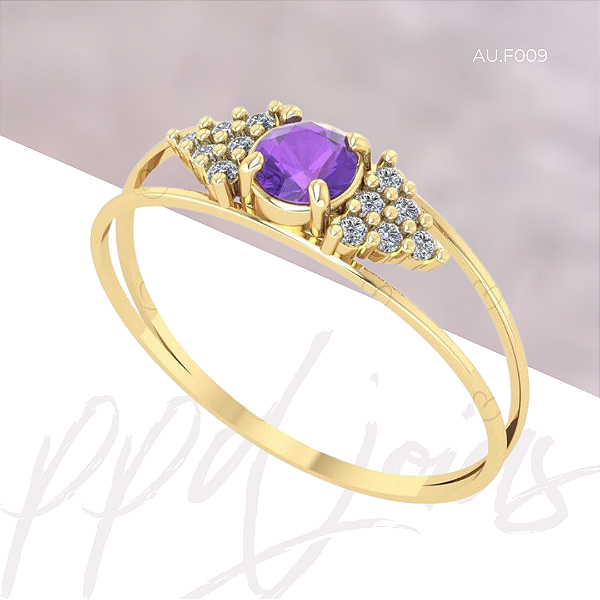 Anel de Formatura Majestic Ouro 18k