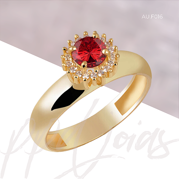 Anel de Formatura (AU.F016) Ouro 18k