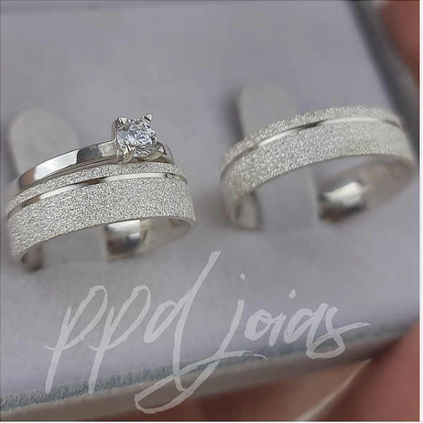 Kit compromisso Vivar (6mm) - Prata 950