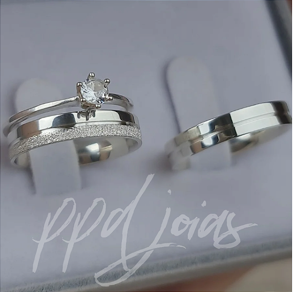 Kit compromisso Chiu Mix (4mm) - Prata 950