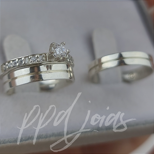 Kit de compromisso Chiu (4mm) - Prata 950