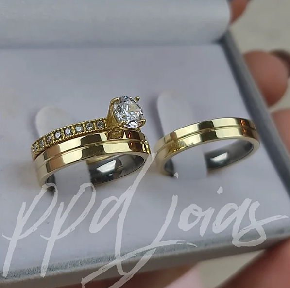 Kit de Casamento Chiu (4mm) - Moeda Antiga