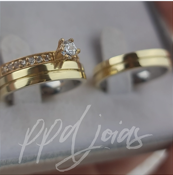 Kit de Casamento Chiu (4mm) - Moeda Antiga