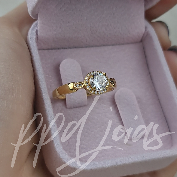Solitário Dream - Ouro 18k