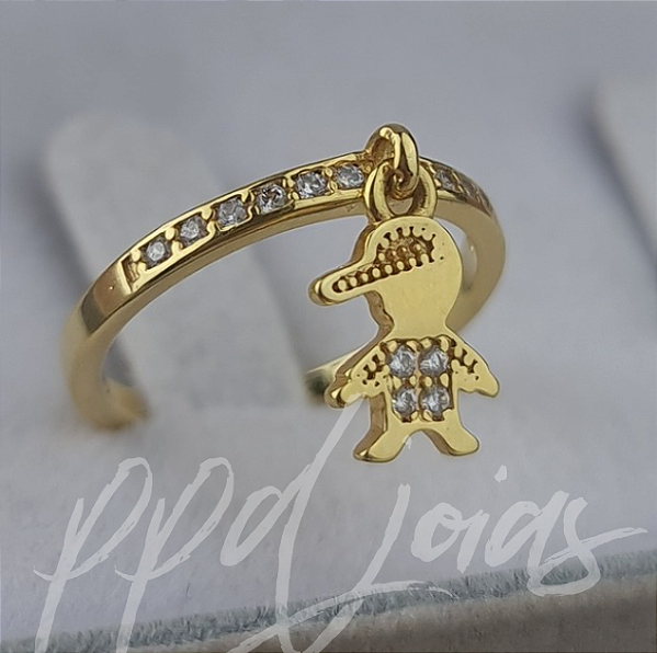 Aparador Menino - Ouro 18k