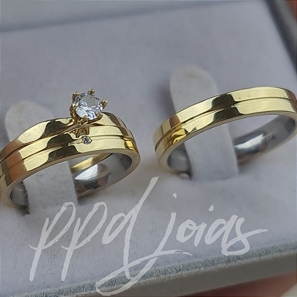 Kit casamento Chiu (4mm) - Moeda Antiga