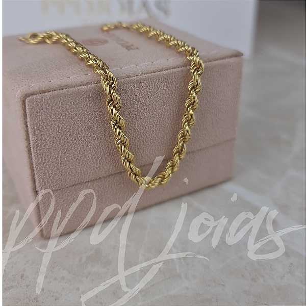 Pulseira Elo Baiano - Ouro 18k