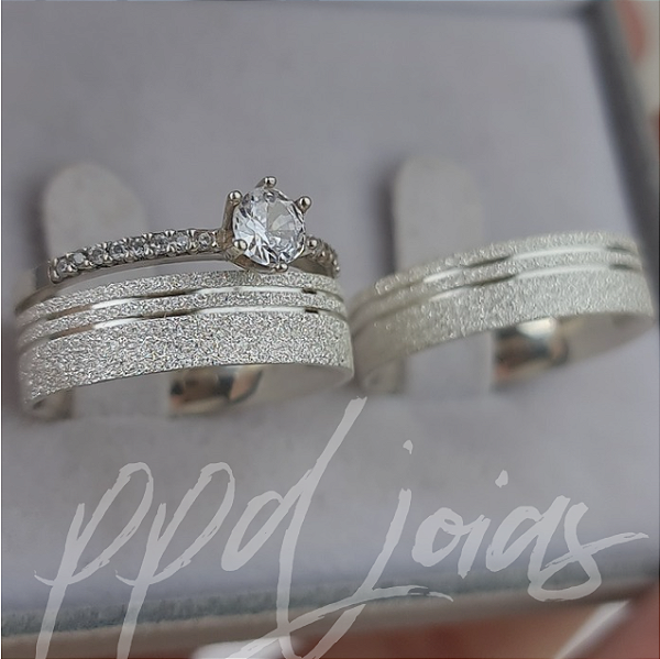 Kit compromisso Melin (6mm) - Prata 950