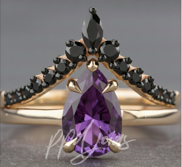 Conjunto Aneis Úrsula - Ouro 18k