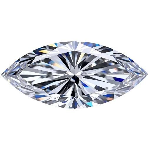 Diamante Cor E Lab-Grown Corte Marquise 1,00 ct