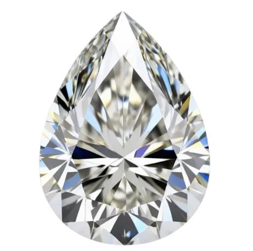 Diamante Cor K Lab-Grown Corte Pera 1,10 ct