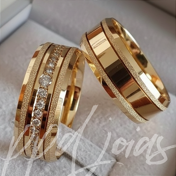 Alianças Sintra (7,5mm) Ouro 18k