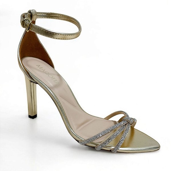 Sandália Mariotta Feminino Champagne 2073601