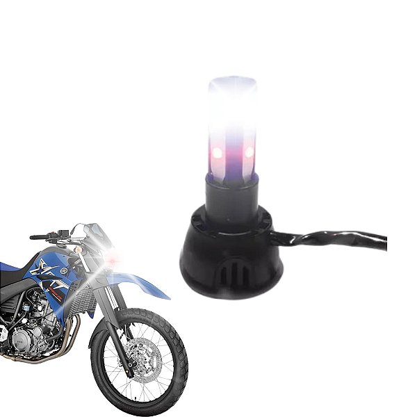 Lampada Farol Led 3d Titan Fan 125 150 Moto Bi-xenon 8000k