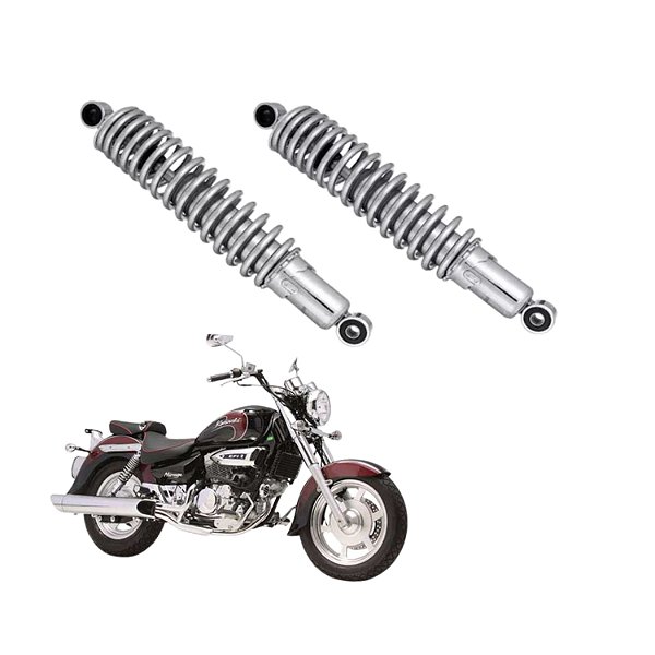 Par De Amortecedor Traseiro Cb 500 / Mirage 250 C/ Regulagem