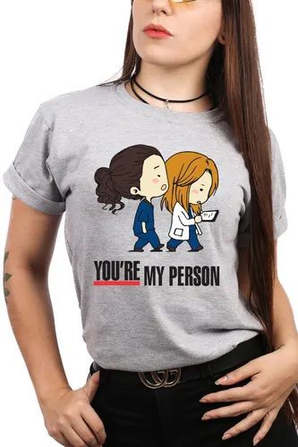 Camiseta Grey's Anatomy You're My Person - Loja Avante Geeks! - Loja Avante  Geeks!