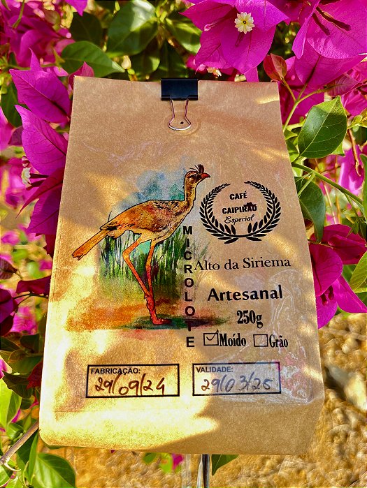 Café Especial Microlote Alto da Siriema 250g Moído