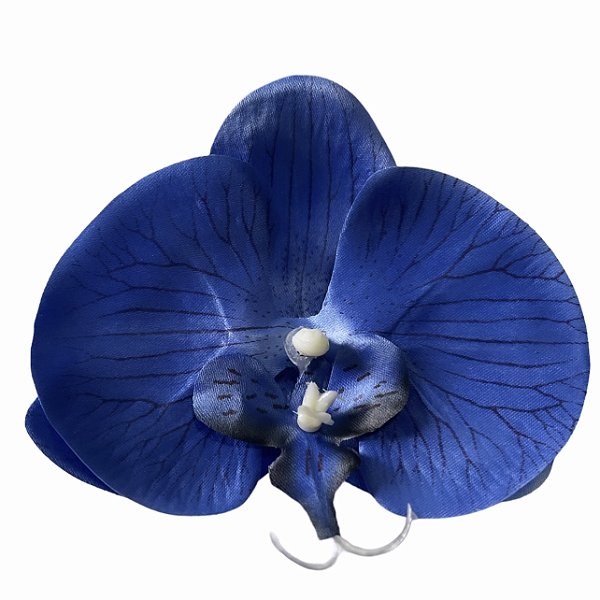 Presilha de orquídea Azul