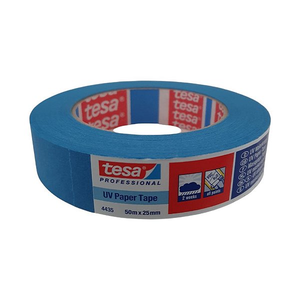 Fita Crepe Azul profissional 25mmX50m profissional Tesa 4435