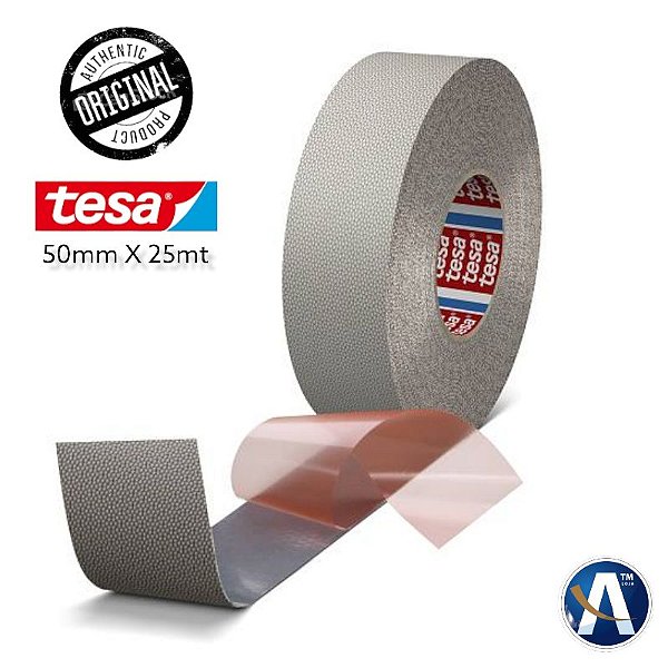 Fita Pele De Galinha Antiaderente 4863 Cinza 50mmX25m TESA