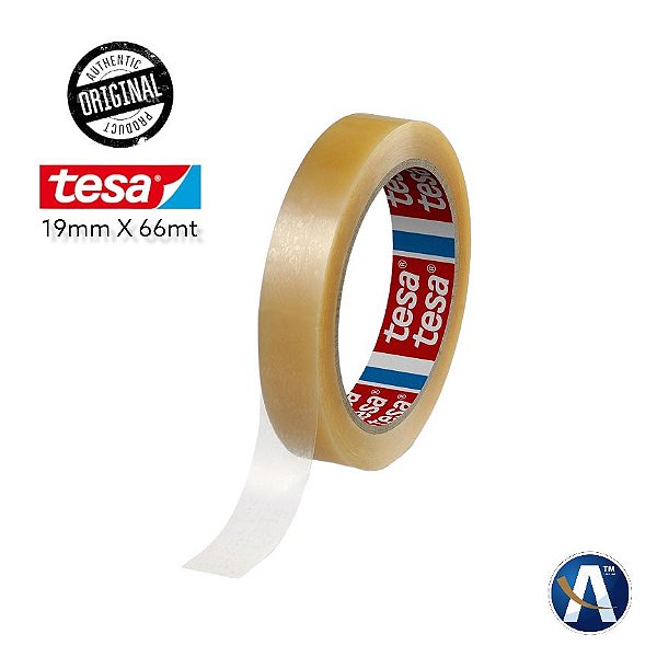 Fita Adesiva 4104 PVC Transparente 19mmX66M Tesa