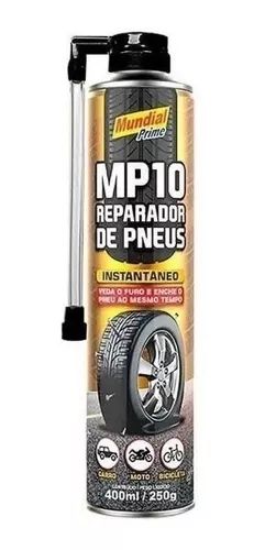 Reparador de Pneus Instântaneo 400ML MP10 Mundial Prime