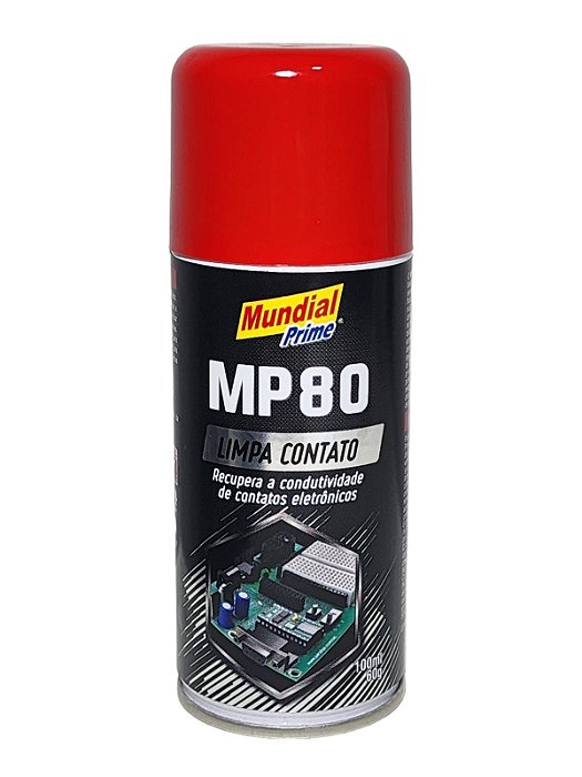 Limpa Contato Mundial Prime 100ML MP80 Embalagem Compacta