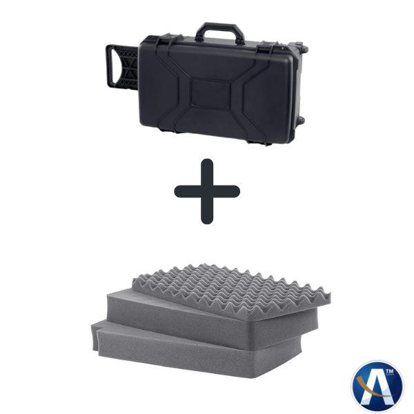 Patola MP0055 Preta Com Espuma Micro Serrilhada