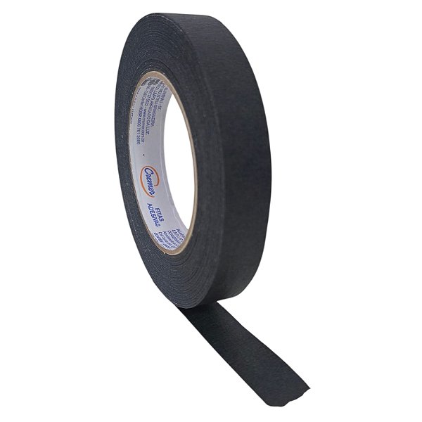 Fita Crepe Preta 720 CREMER Profissional Alta Resistência 25mmX50m