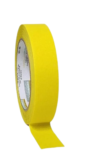 Fita Crepe Amarela Nastro 24mmX40m