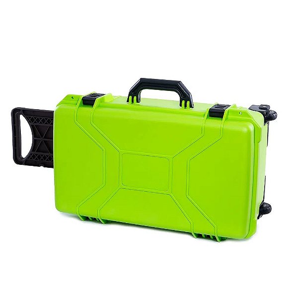 Patola Maleta Case Rígido Uso Geral MP0055 Verde Com Rodas