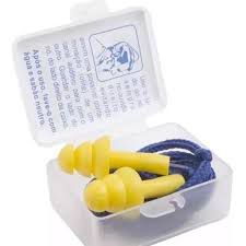 PROTETOR AURICULAR TIPO PLUG COM CORDÃO