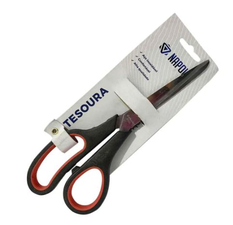 Tesoura Multiuso 21cm Preta