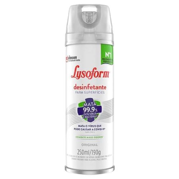 Desinfetante Lysoform Aerosol Original 250ML