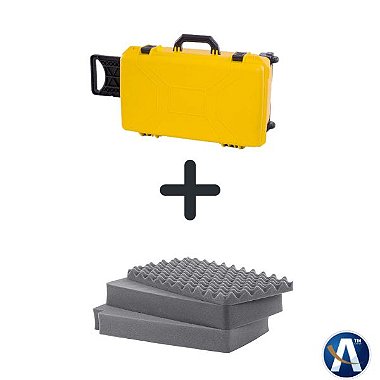 Patola MP0055 Amarela Com Espuma Micro Serrilhada