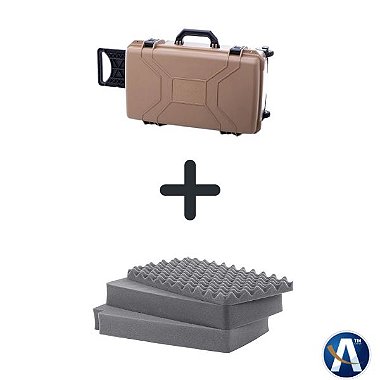 Patola MP0055 Bege Com Espuma Micro Serrilhada