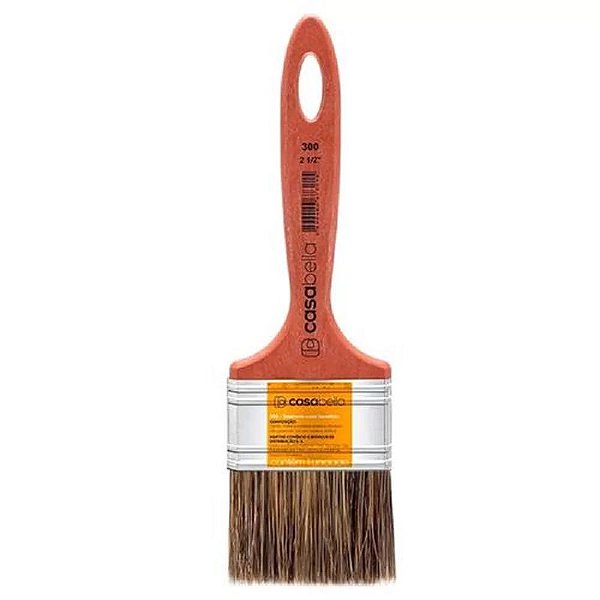 Pincel Trincha 300 2.1/2P Látex e Acrílica