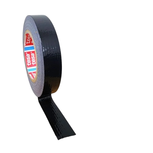Fita Silver Tape Preta 24mmx50m Profissional Tesa Importado