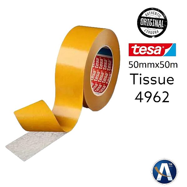 Fita Dupla Face Premium Tissue 4962 De 50mmx50m Tesa