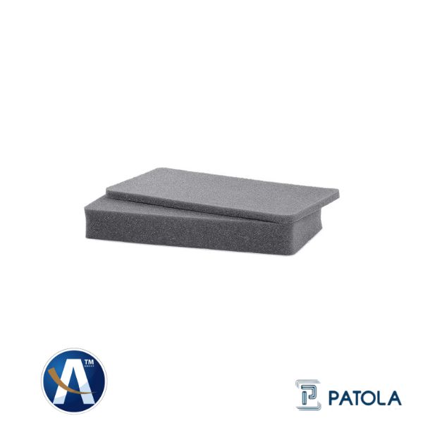 Espuma Serrilhada Para Case MP0010 Completa Cinza