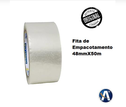 Fita Adesiva Transparente Para Empacotamento 48mmX50m