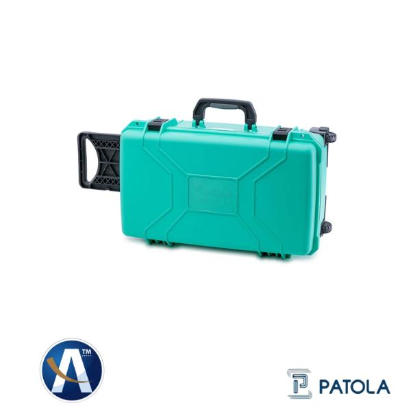Patola Maleta Case Uso Geral MP0055 Verde Claro Com Rodas