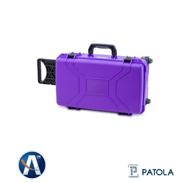 Patola Maleta Case Uso Geral MP0055 Roxo Com Rodas