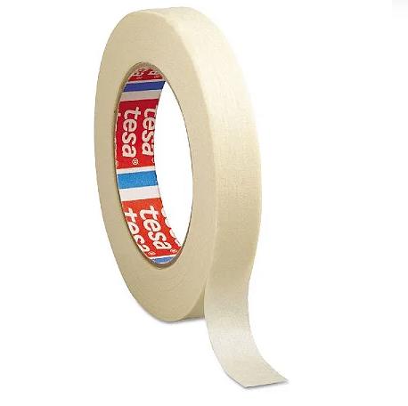 Fita Crepe Bege Profissional 18mmx50m Tesa