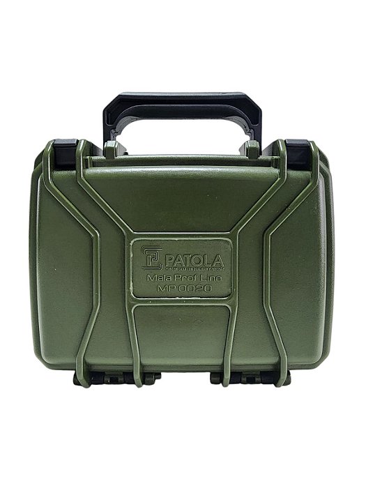 Patola Maleta Case Rígido Uso Geral MP0020 Verde Militar