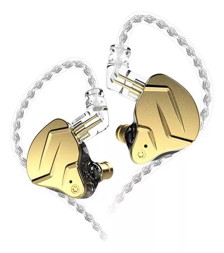 Fone de Ouvido KZ Intra Auricular ZSN Pro X Dourado