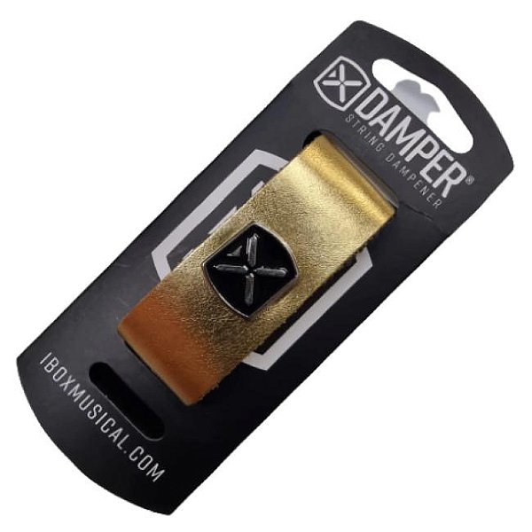 Abafador de Cordas Médio Damper Dourado Metálico