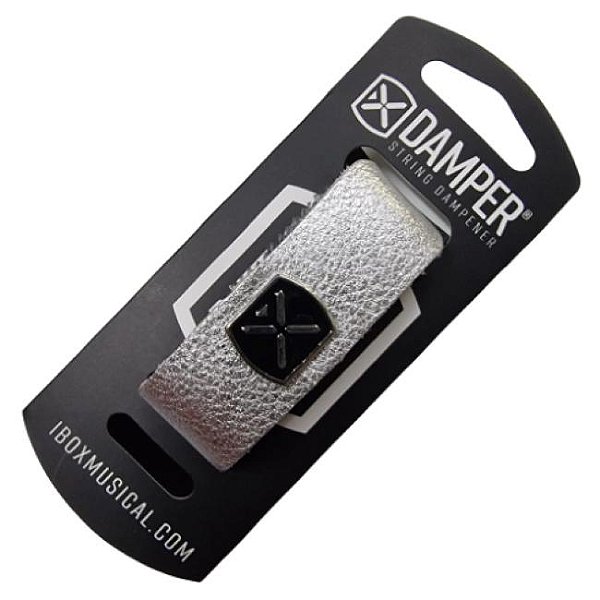 Abafador de Cordas Médio Damper Prata Metálico